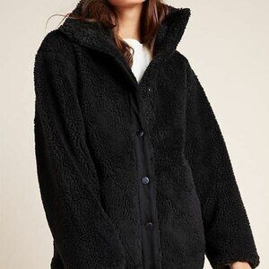 Varley Clemson Fleece Jacket In Black - Size Medium